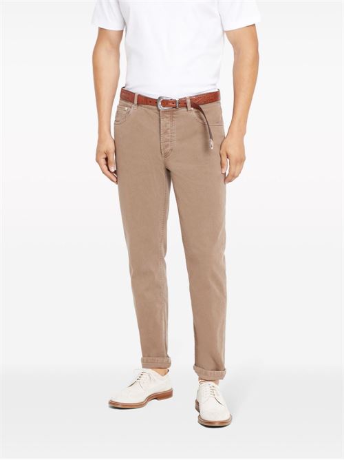 Pantalone in cotone BRUNELLO CUCINELLI | M277PD3210C7403